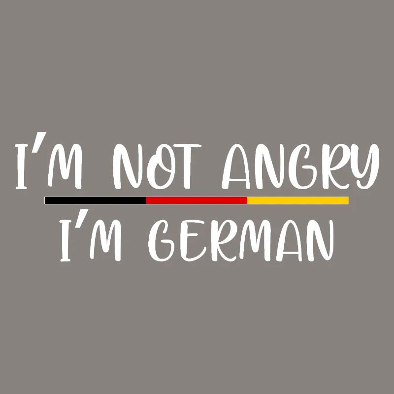 Humorous German Identity Statement