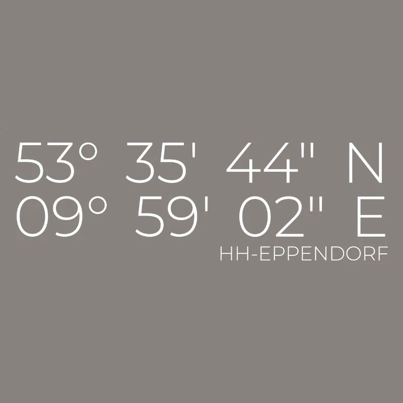 Coordinates Hamburg Eppendorf