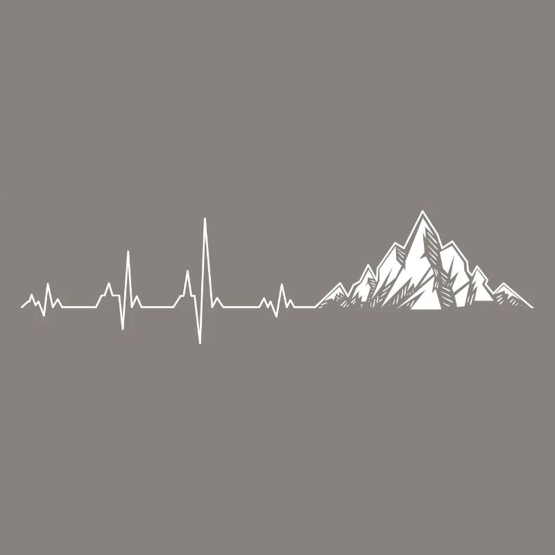 Conception ECG Pulse Peak Mountain