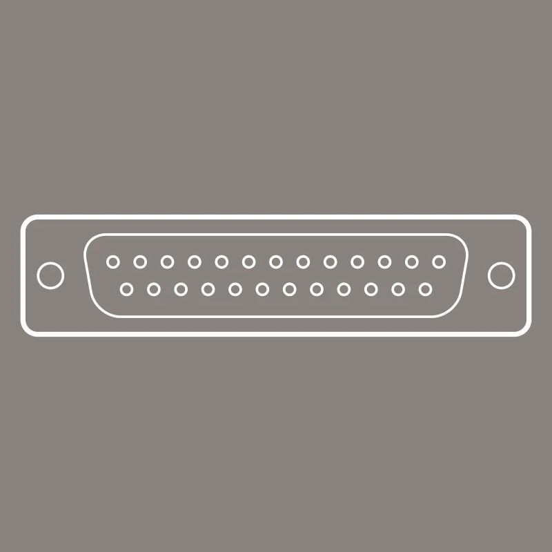 DB 25 Connector Parallel, Printer