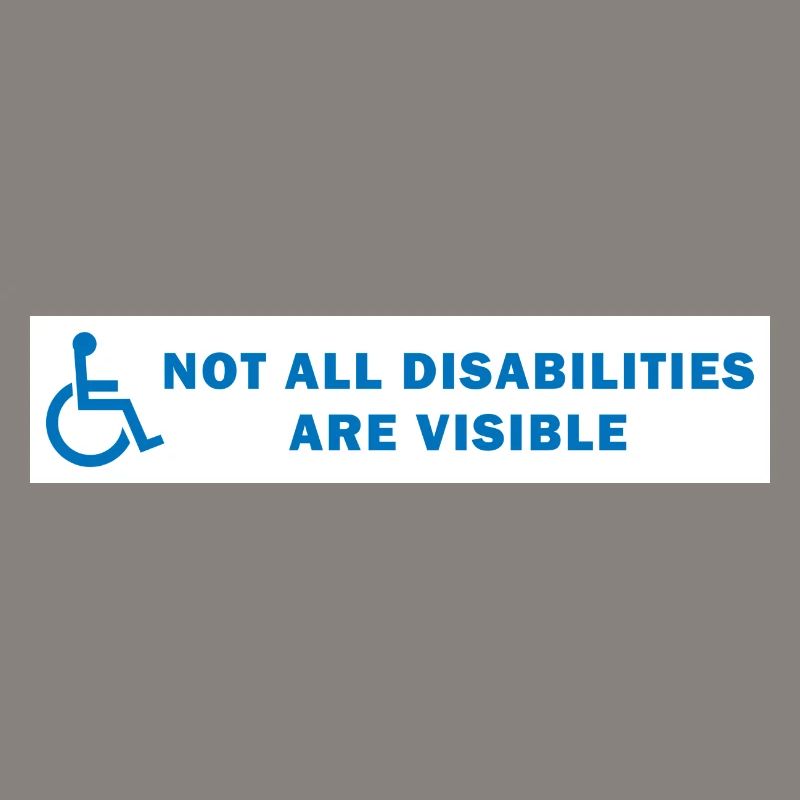 Tous les handicaps ne sont pas visibles