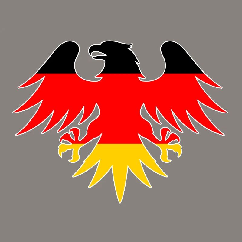 German flag eagle motif