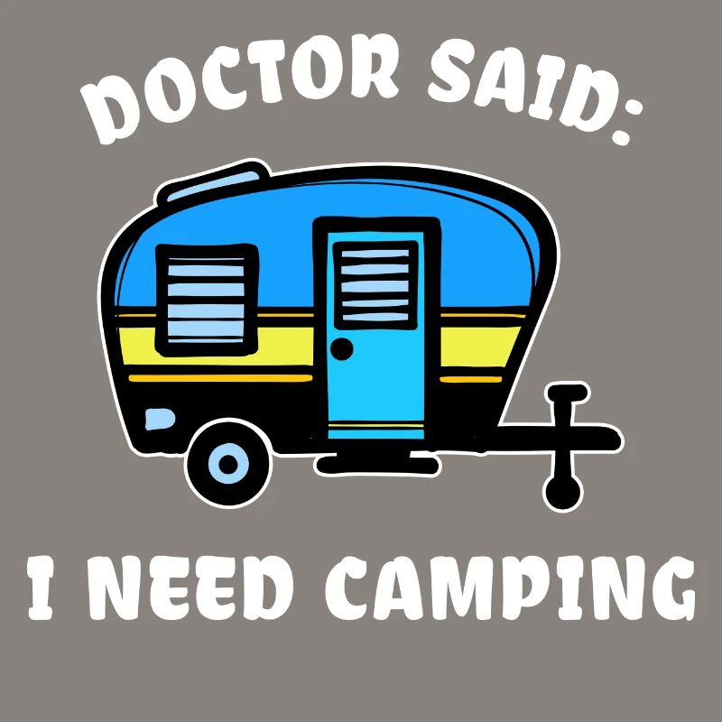Holiday Statement Caravan Camping Hiker