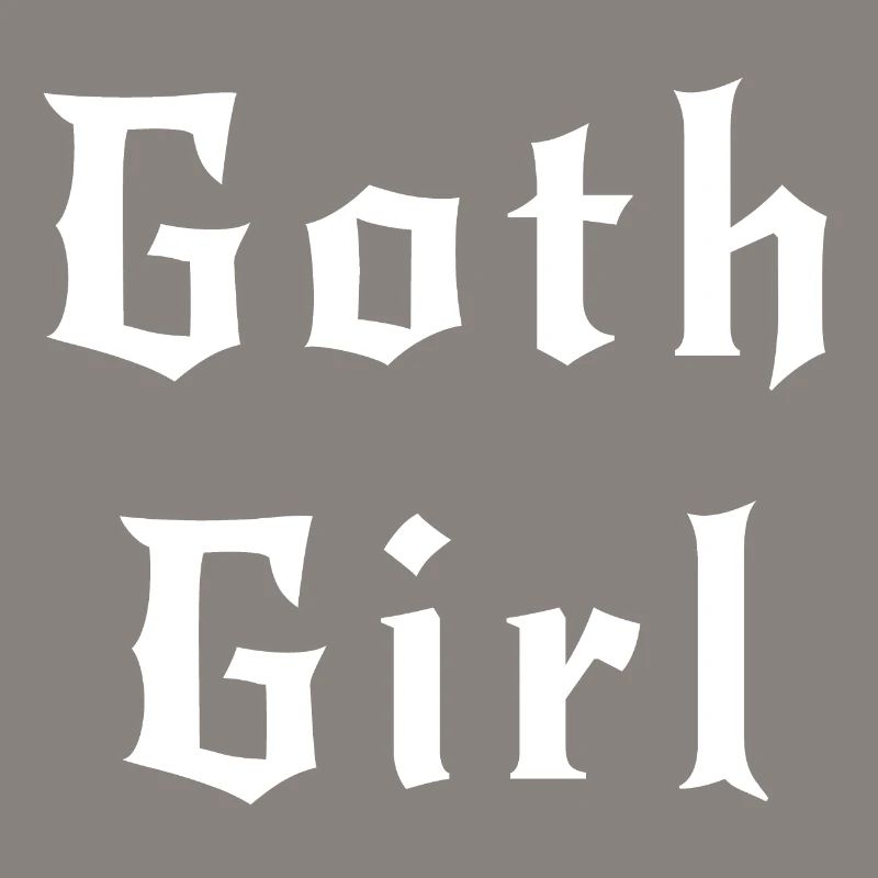 Gothic-Mädchen, Geschenk für Gothic-Mädchen oder -Frau