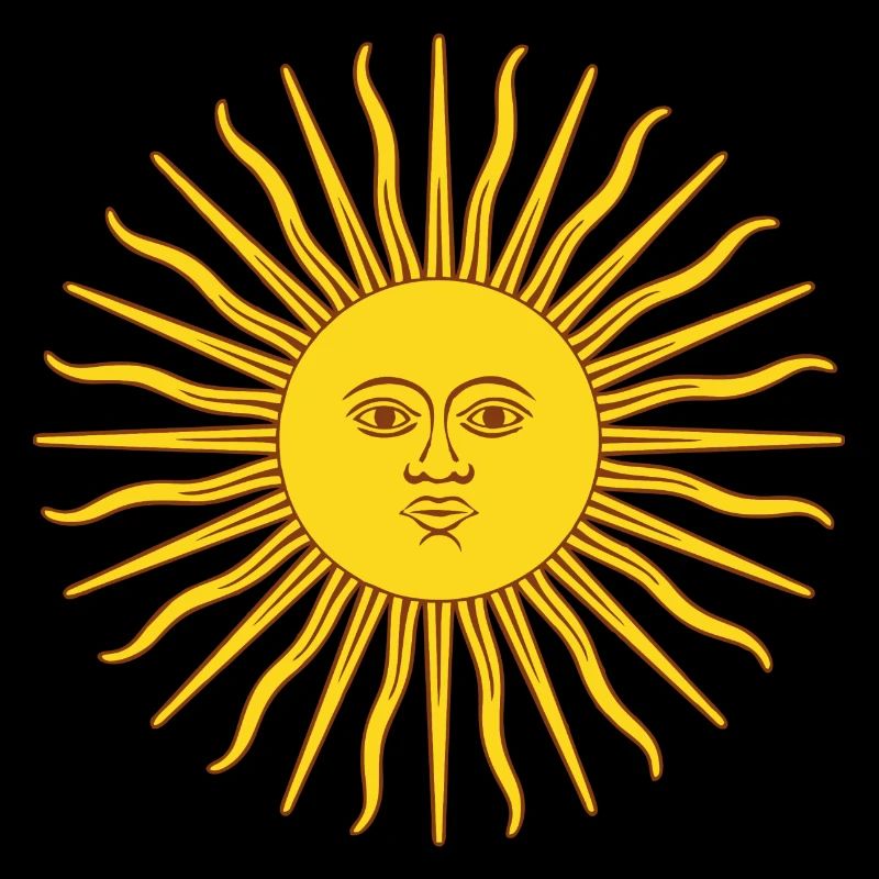 Drapeau Soleil Argentine