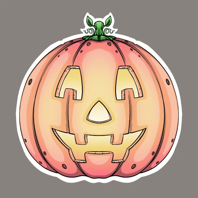 Conception de citrouille d’Halloween Jack-o'-Lantern
