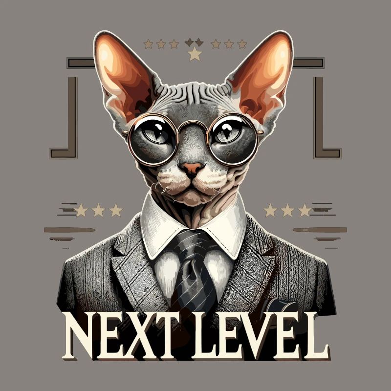 Cornish Rex Suit Next Level Cat Gift