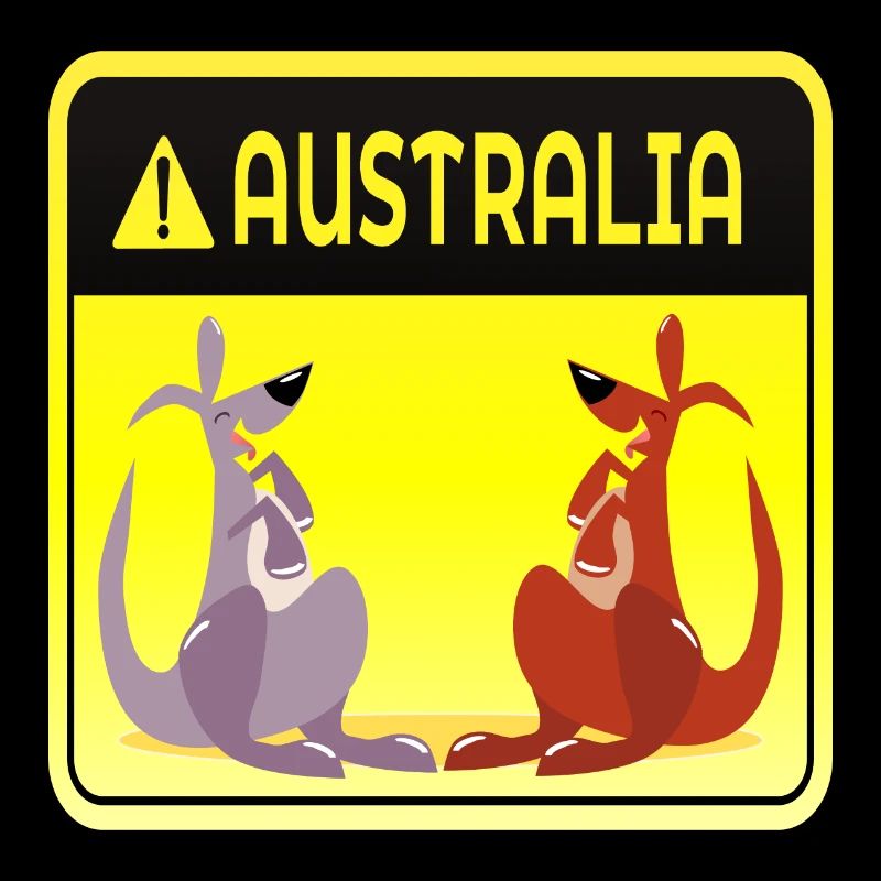 AUSTRALIA MARSUPIALS KANGAROO COUPLES
