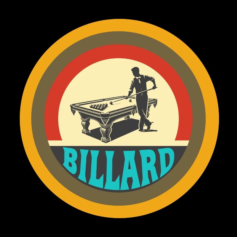 Billard Vintage Design