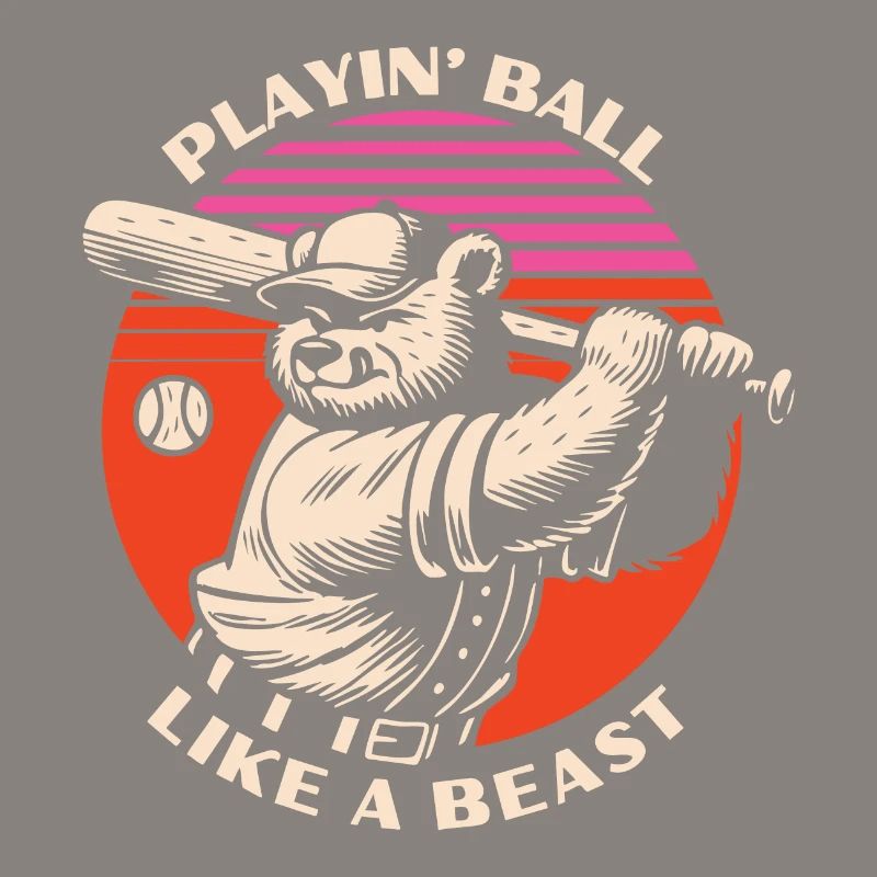Baseball Beast Bear