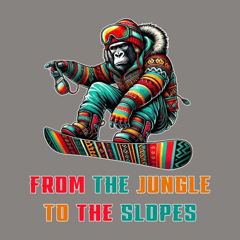 Gorilla Snowboard – Design
