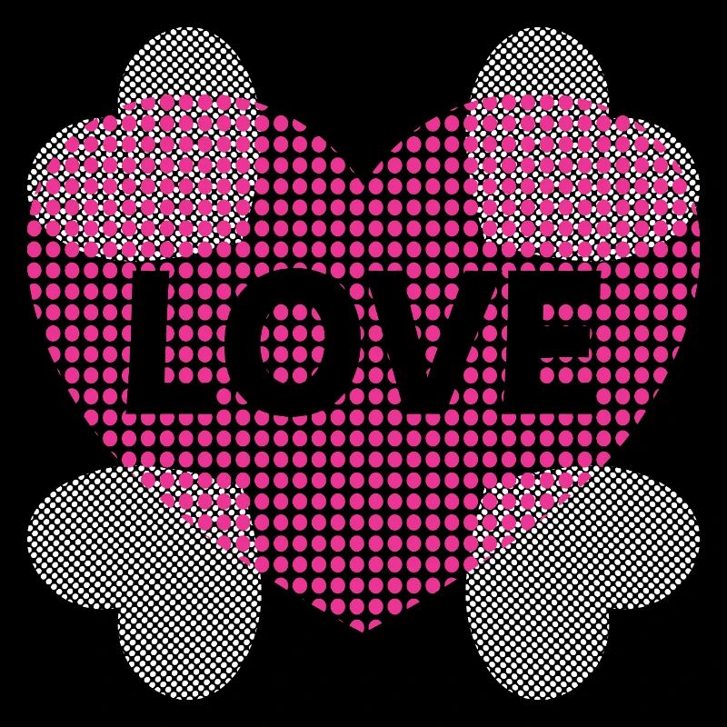 Herz mit Love.