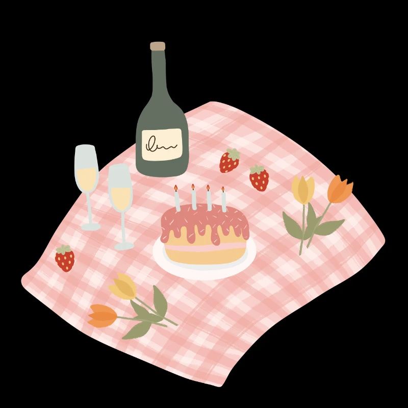 Conception de fête de pique-de célébration