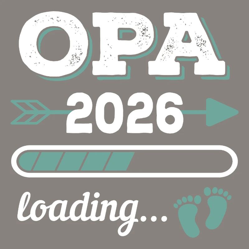 Opa 2026 Loading Werdender Großater Geschenkidee