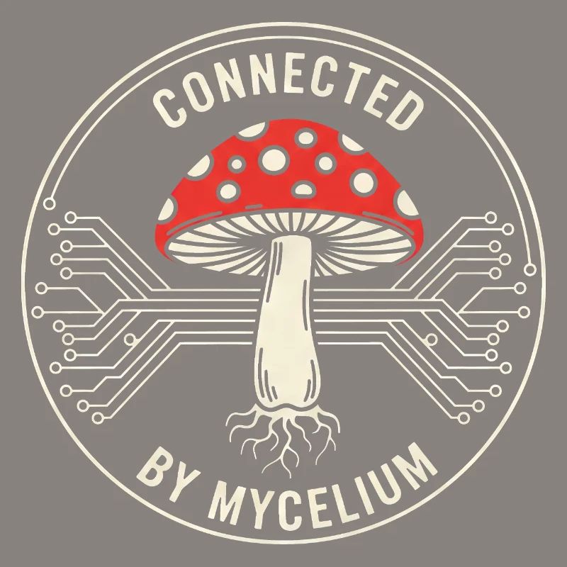 Mycelium Toadstool Network Biology Technology Nature