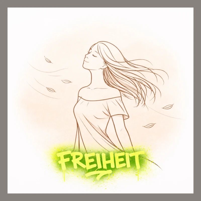 La liberté dans le vent