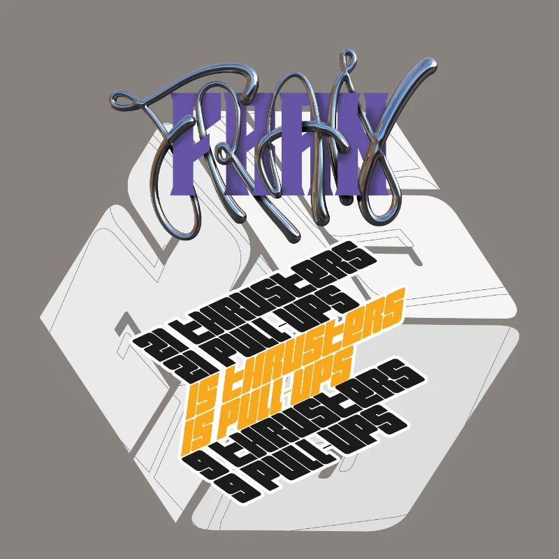 Fran Hero WOD Cross-Training leichte Grafikversion