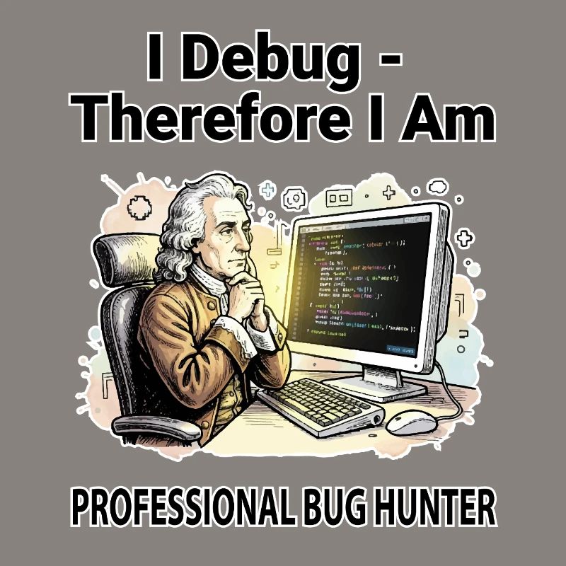 Ich debugge daher bin ich: Pro Bug Hunter – dunkler BG