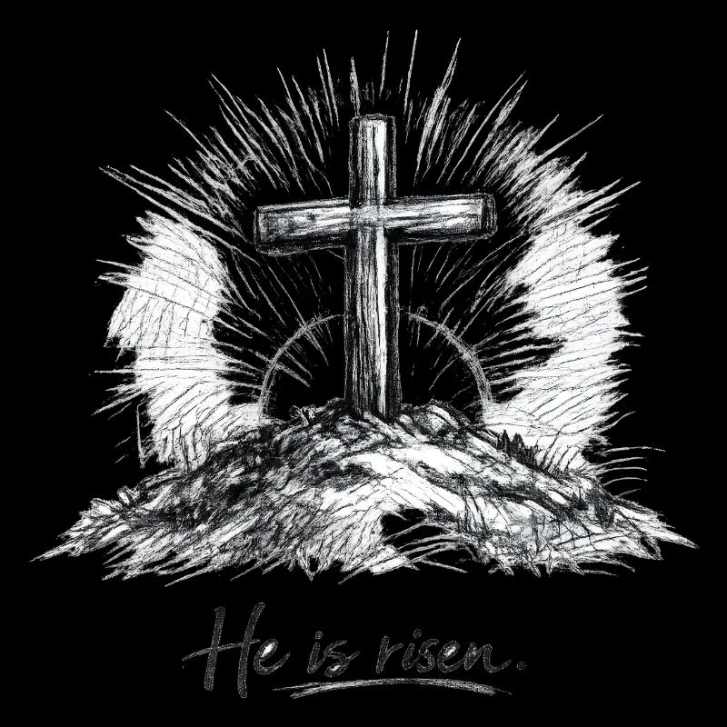 Christian Design - Jesus Cross Easter