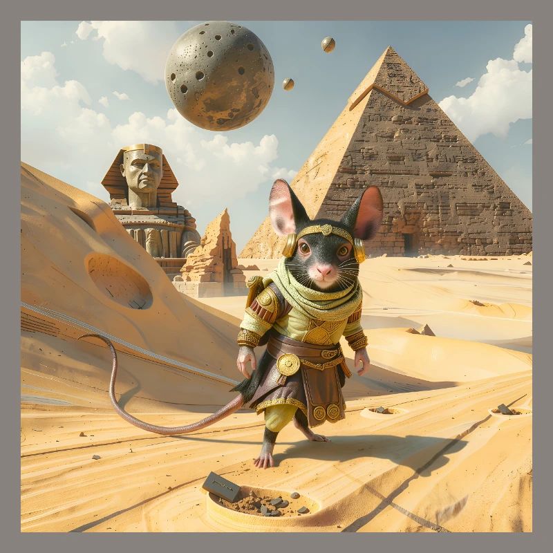 Adventurous Rat in Egypt