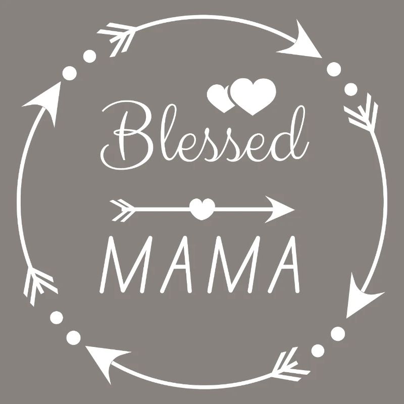 Gesegnete Mama - christliches Muttertags-Geschenk