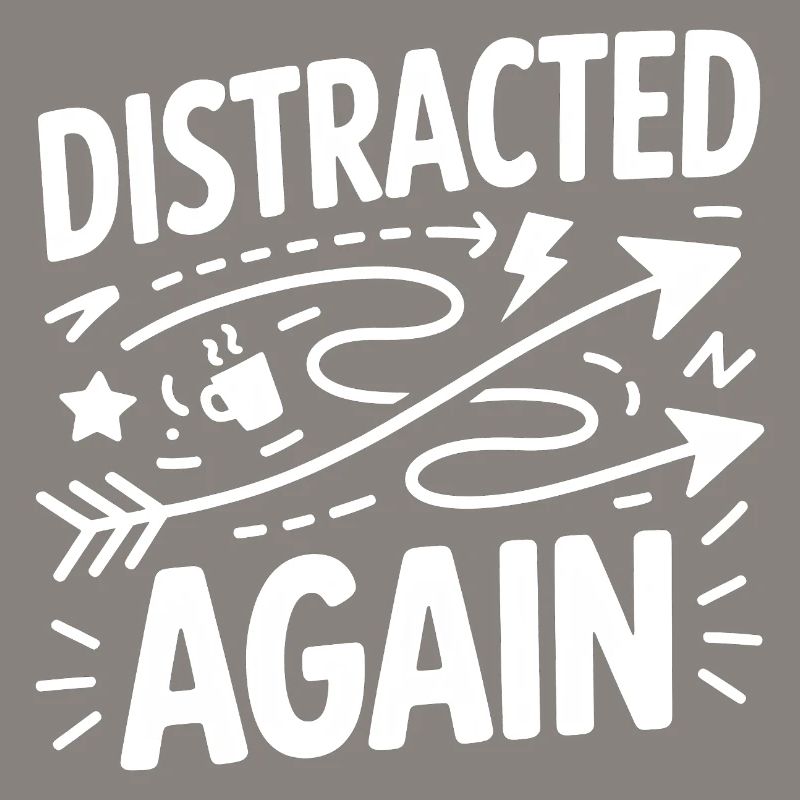 Distracted Again ADHD Chaos