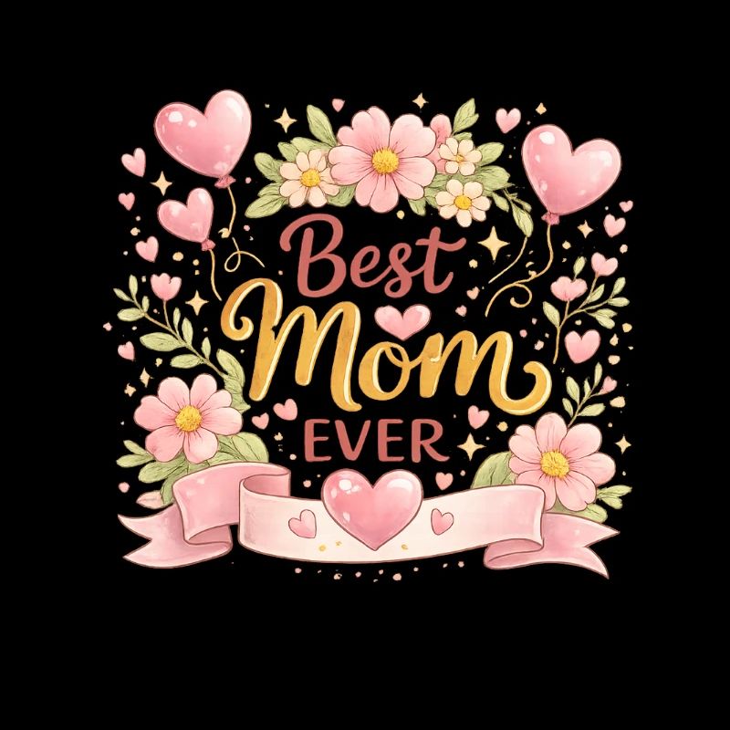 Best Mom Ever Blütenkranz