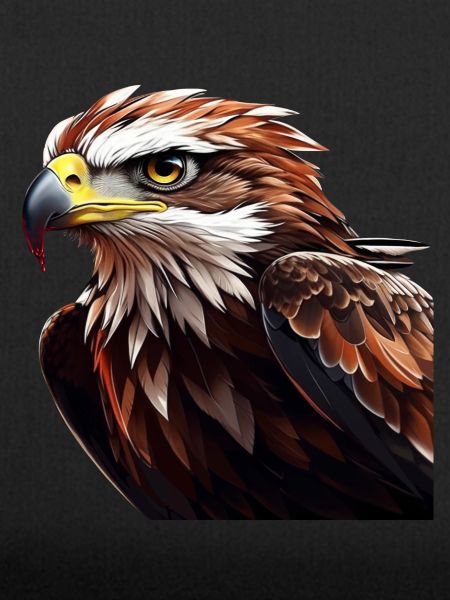 Powerful Eagle Head