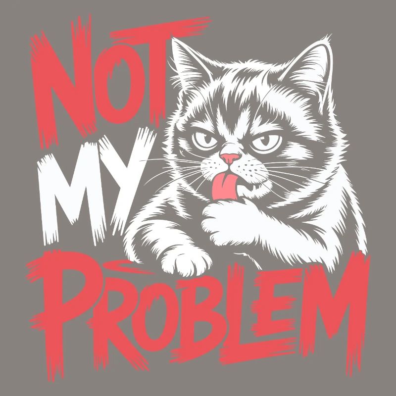 Not My Problem Cat