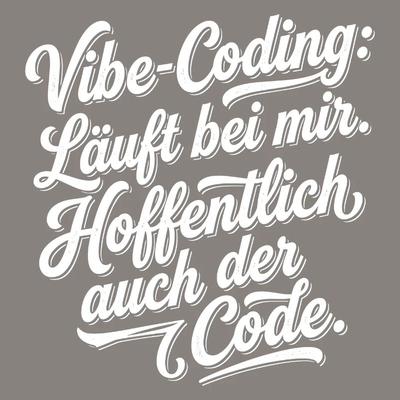 Vibe Coding läuft bei mir hoffentlich Code