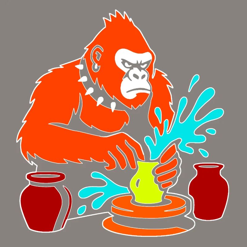 Gorilla Pottery Splash Studio