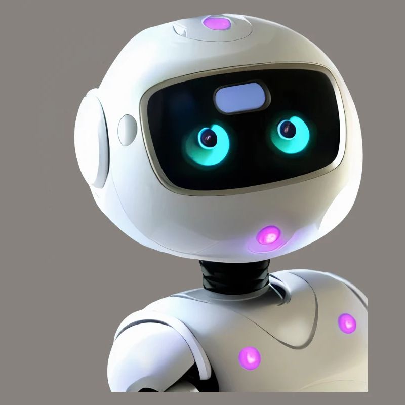 Futuristic Humanoid Robot