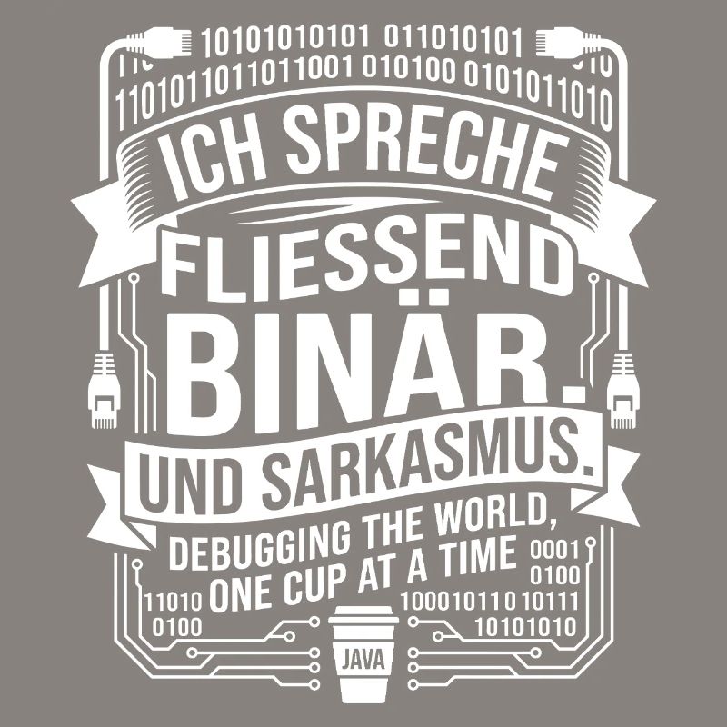 Sarcasme binaire du café codant