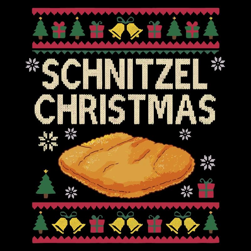 Schnitzel cadeau de Noël drôle de sucreçon
