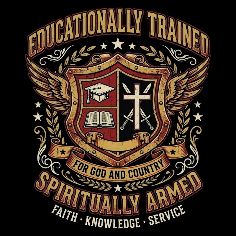 Educationally Trained Spiritually Armed