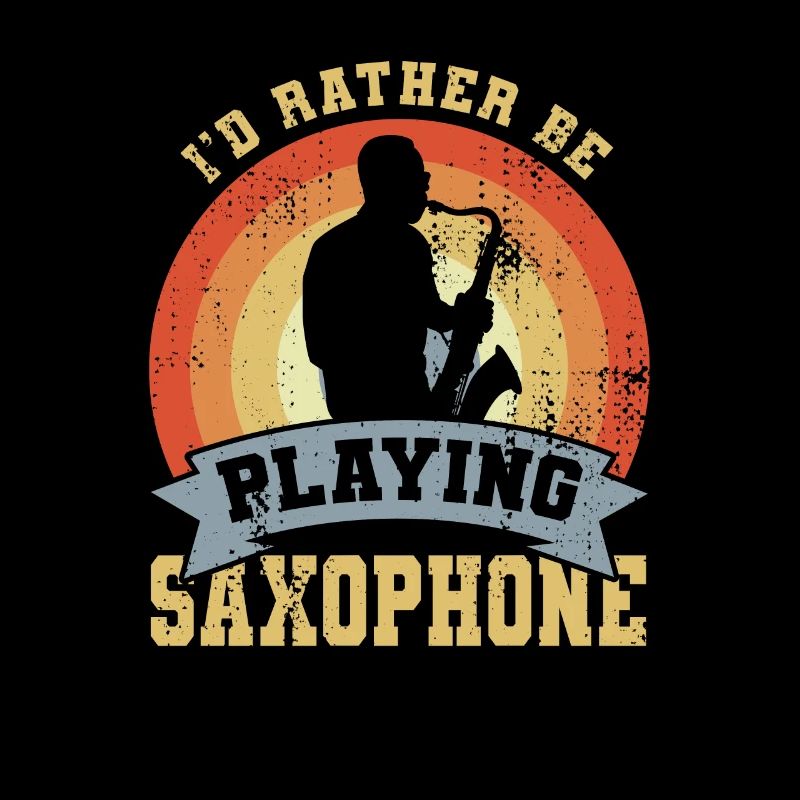 Je préfère jouer du saxophone