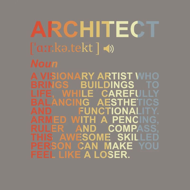 Architecte Explication des termes