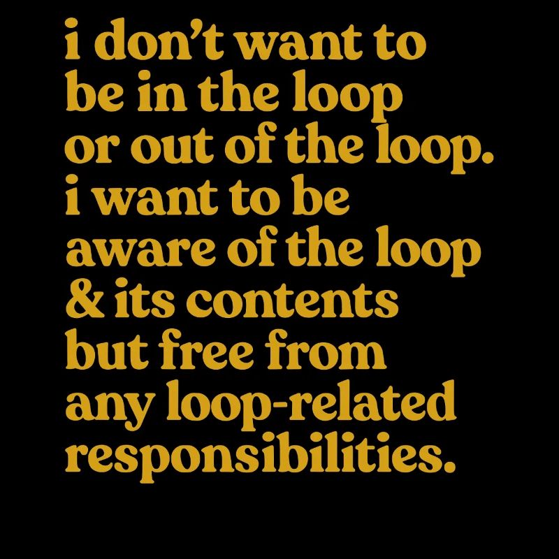 Conscient de la citation Loop