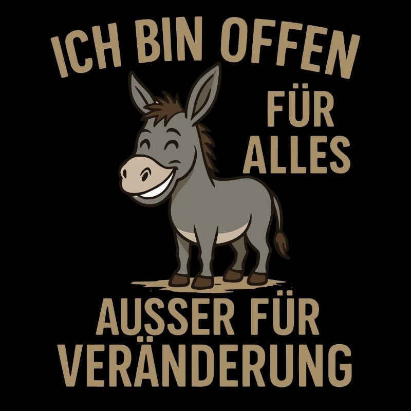 Humorous donkey motivational message