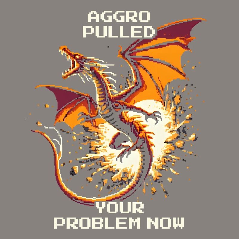 Aggro pulled – votre problème | Dragon Pixel Art