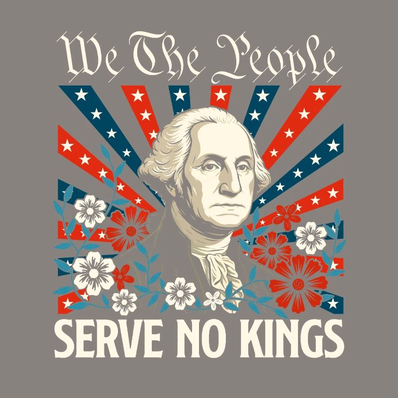 Nous, le peuple, ne servons pas de rois Democracy USA
