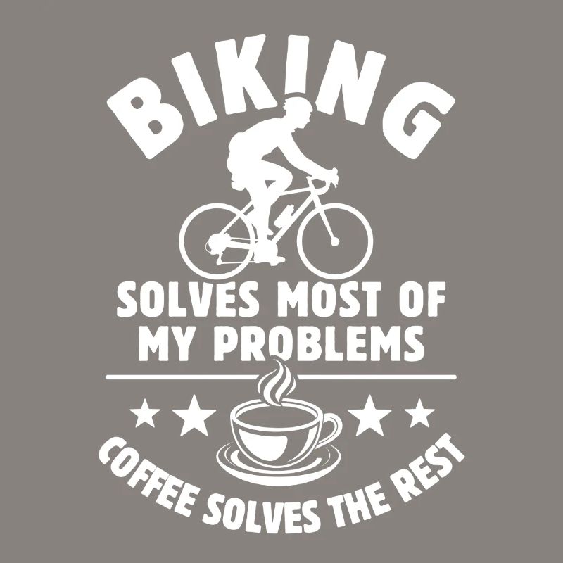 Biking solves most of my Problems Coffee Gift