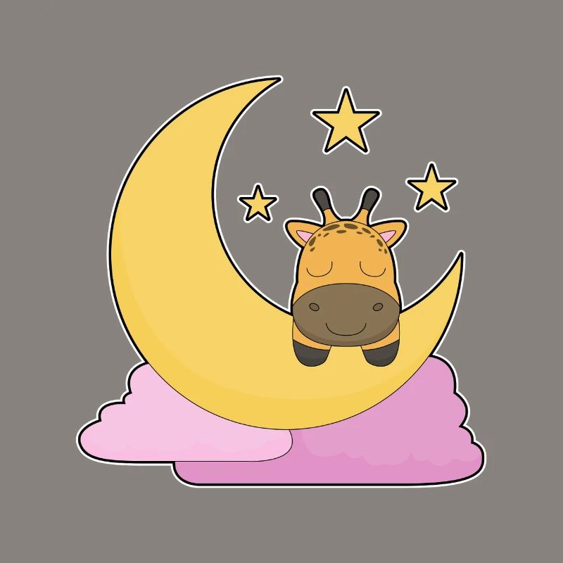 Giraffe Moon
