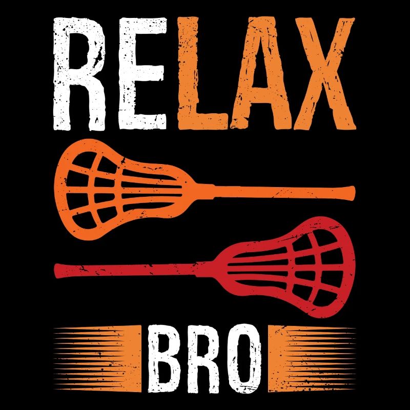 Jeu d’équipe sportive de crosse Relax Bro