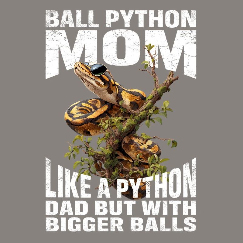 Königspython Mom Mama Schlangen Terrarium Python