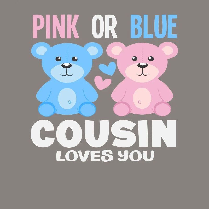 Pink Oder Blau Cousin Liebt Dich