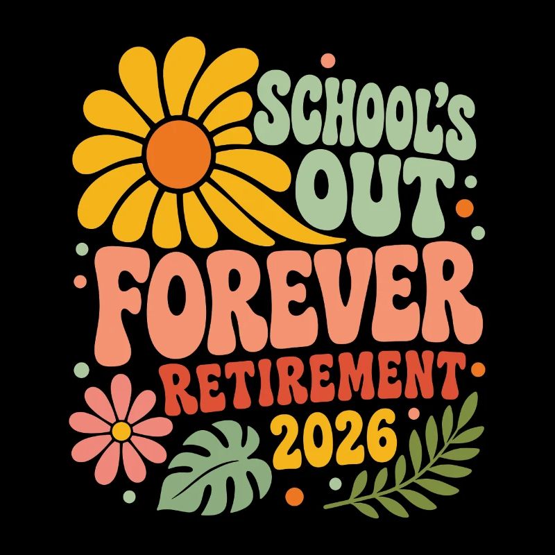 Retrait de l’enseignant 2026 Chemise de sortie de l’école