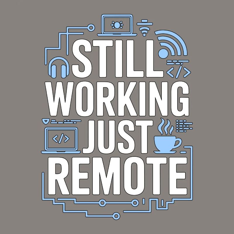 Remote Developer Still Working Remote Tech Worker