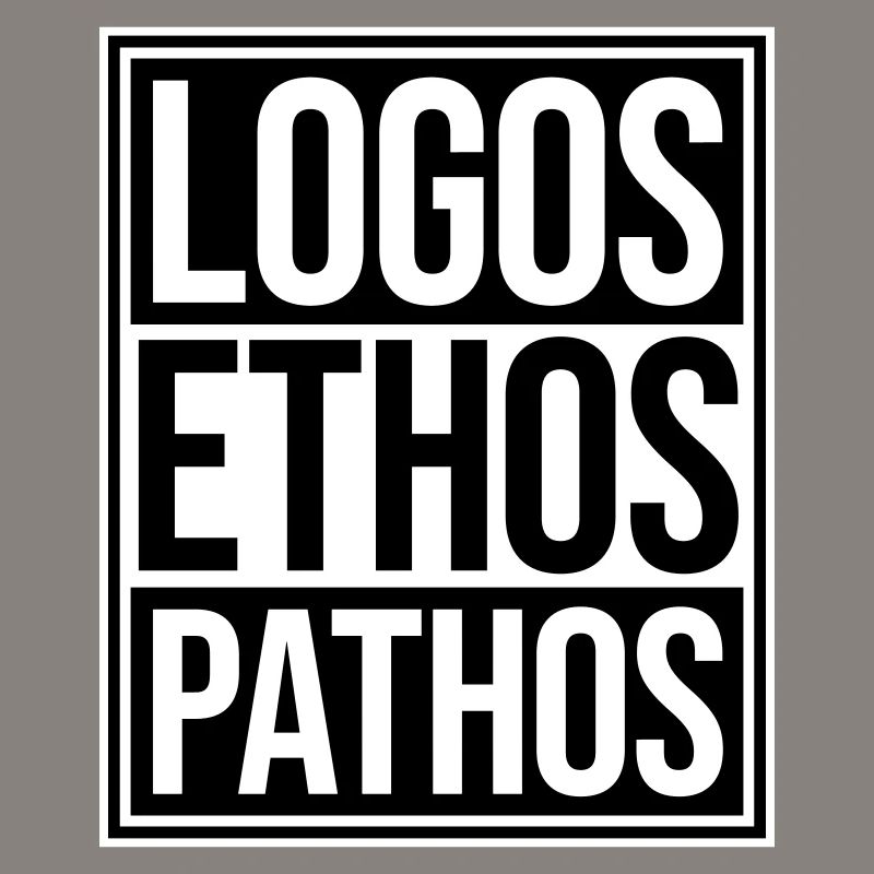 Logos Ethos Pathos Rhetoric Philosophy Student