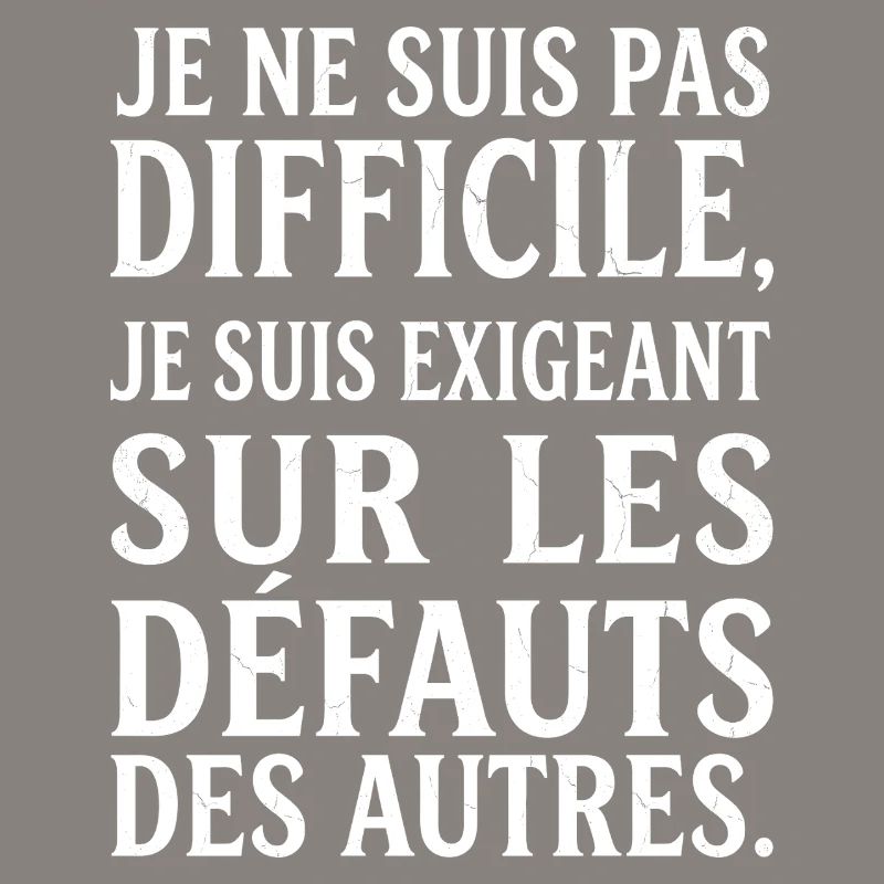 Grognon Humour Râleur Pas Difficile